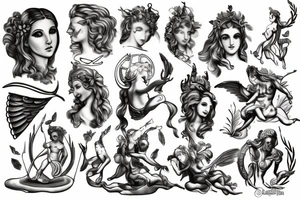 A Greek mythology related tattoo tattoo idea
