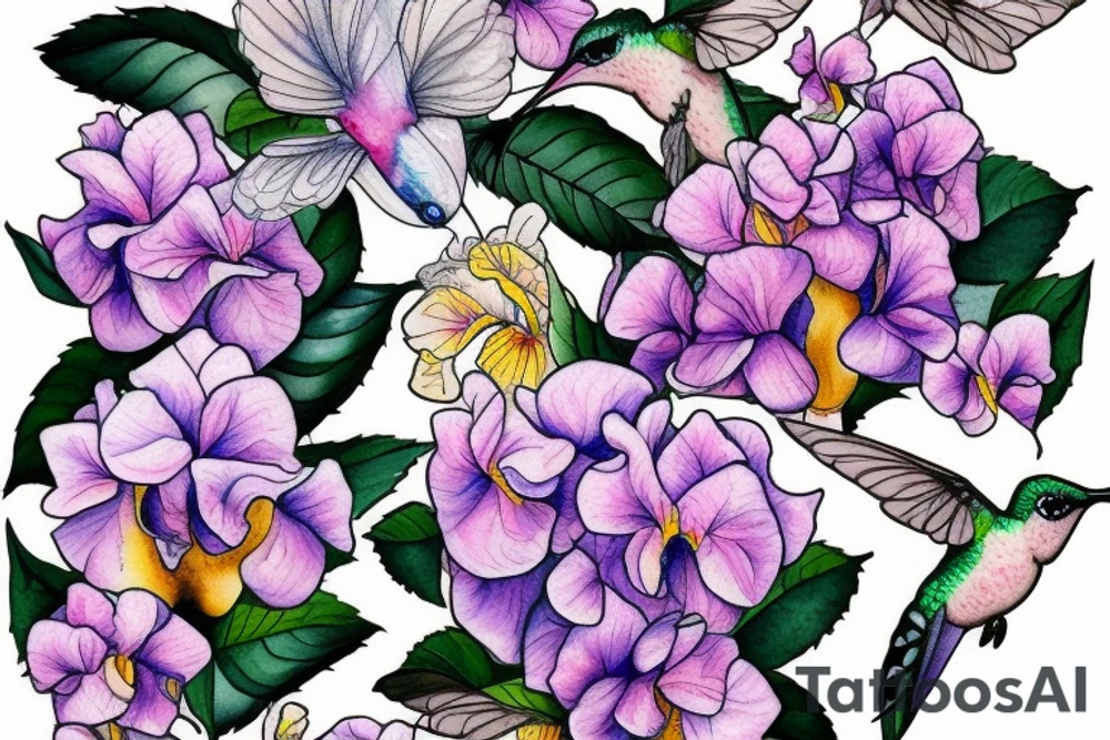 hummingbird
honey bee
iris
Hydrangea
Rose tattoo idea