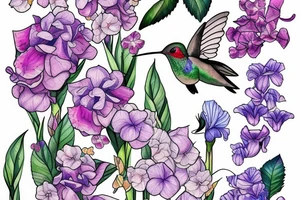 hummingbird
honey bee
iris
Hydrangea
Rose tattoo idea