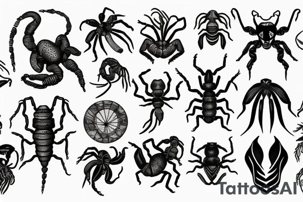 scorpion tattoo idea