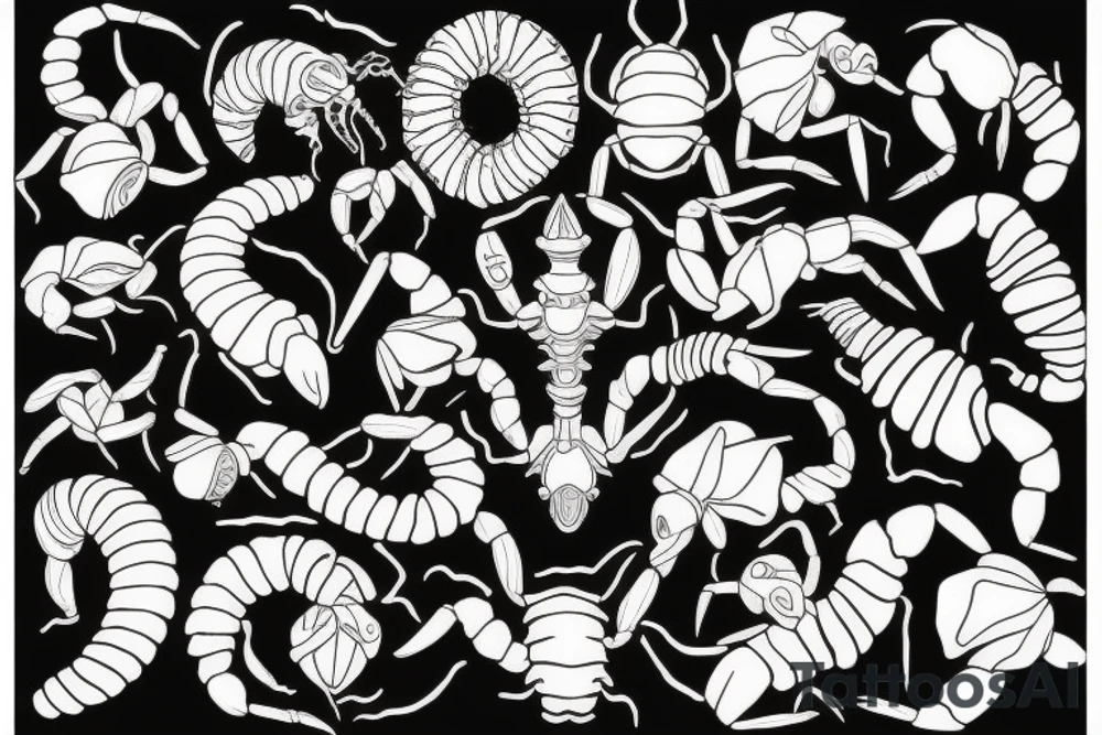 scorpion tattoo idea