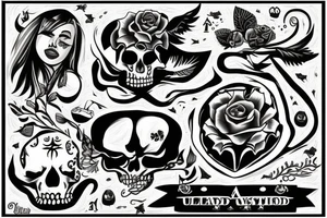Undefeated tattoo idea