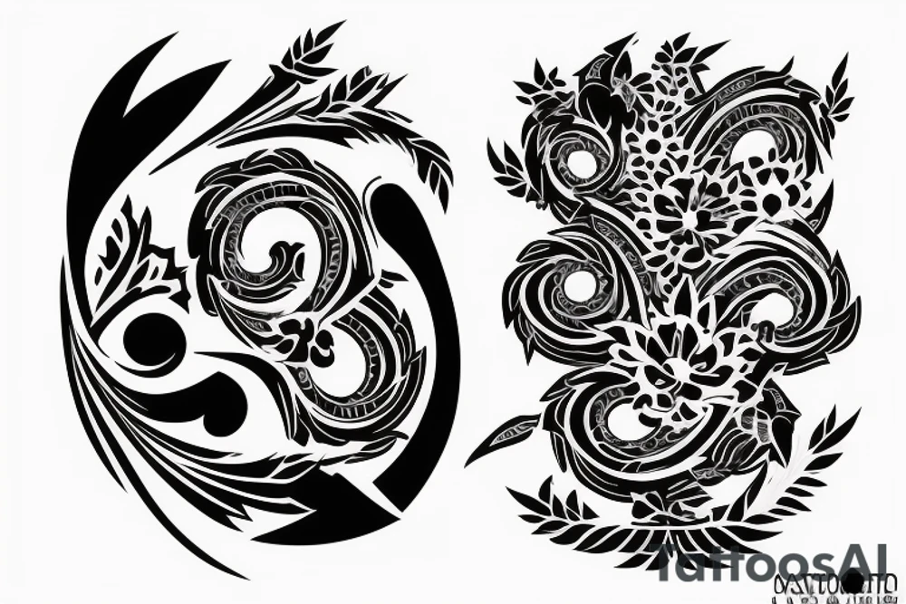 Scissor cutting blade tattoo idea