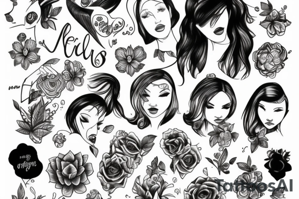 Quiero que las mujeres me deceen tattoo idea