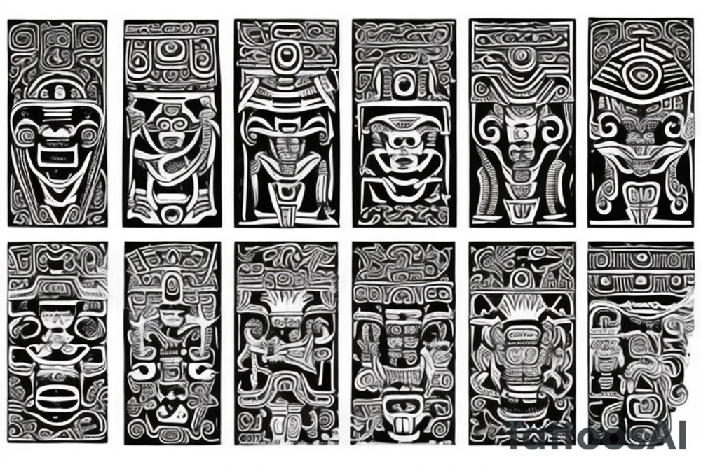 mayan calendar tattoo idea