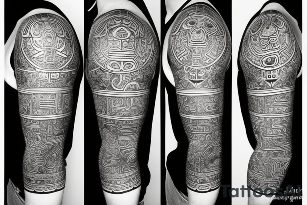 mayan calendar tattoo idea