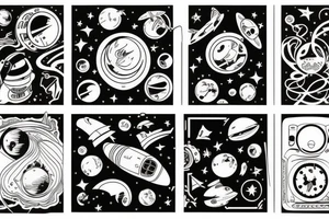 Astronaut tattoo idea