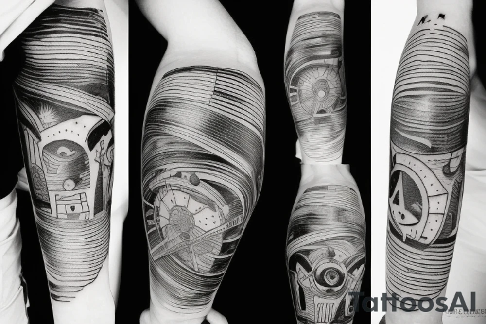 Astronaut tattoo idea