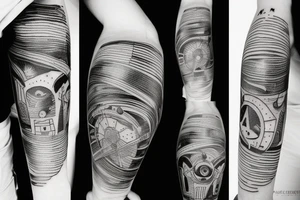 Astronaut tattoo idea