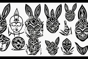 Hare Krishna hare Krishna Krishna hare hare Krishna hare Rama hare Rama Rama Rama hare hare tattoo idea