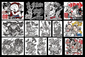 sheng long tattoo idea