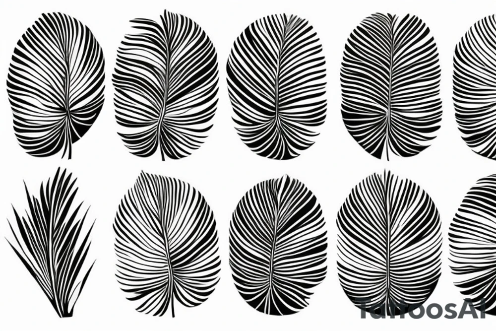 Monstera pot plant tattoo idea