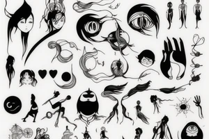 Spiritual Oneness, Singularity of soul , Connectedness tattoo idea