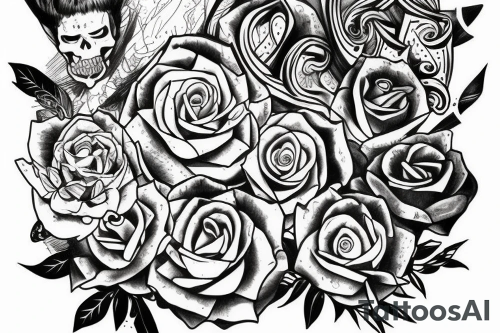 Badass tattoo to represent aaron tattoo idea