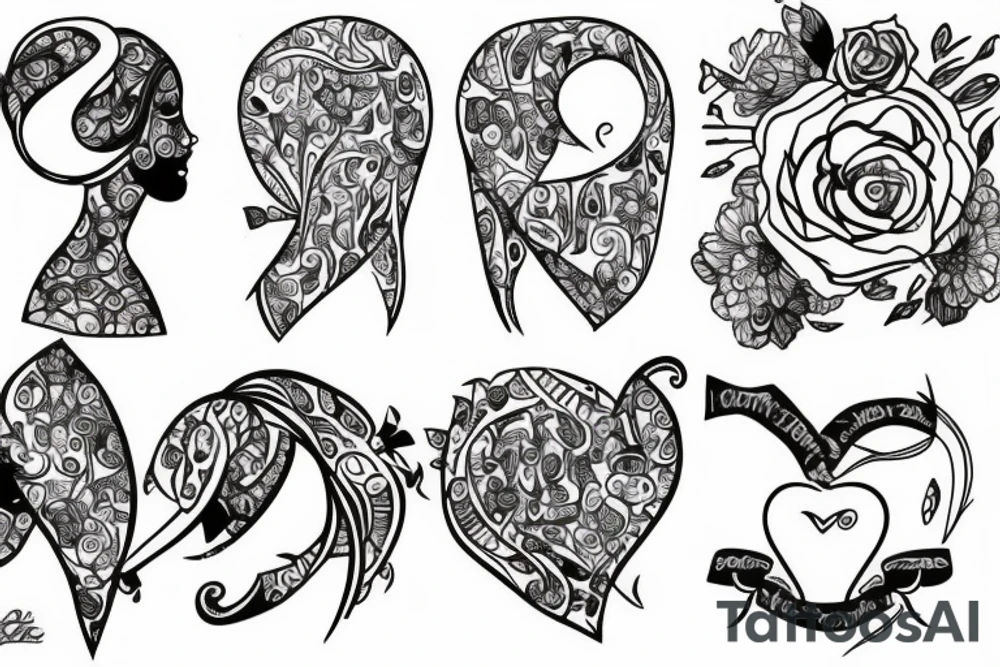 Breast cancer tattoo idea