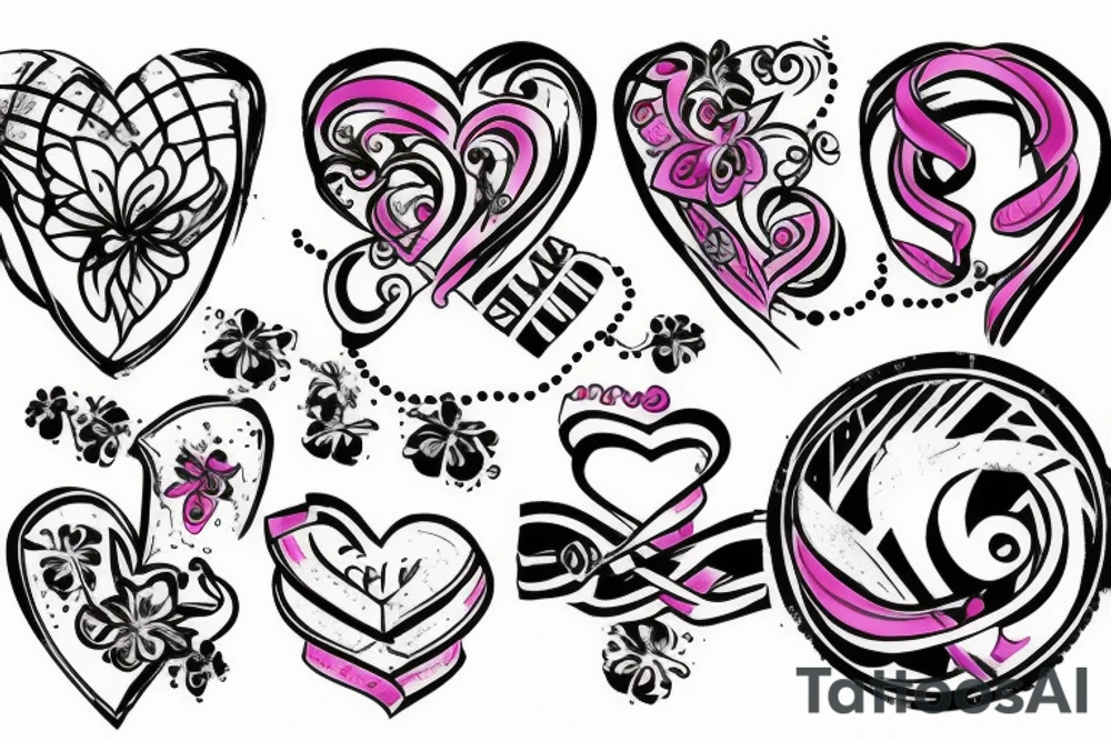 Breast cancer tattoo idea