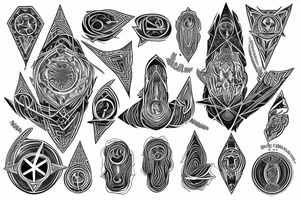 Symbol of oneness, spiritual awakening , all is one , superconsciousness tattoo idea