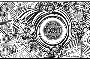 Symbol of oneness, spiritual awakening , all is one , superconsciousness tattoo idea