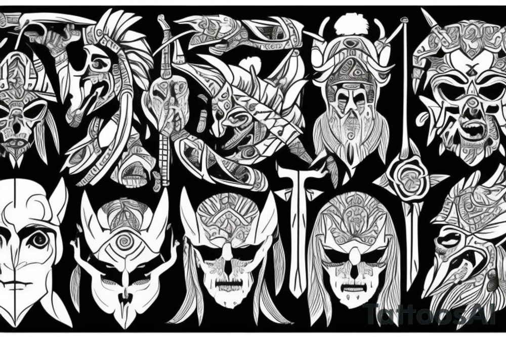 the witcher tattoo idea