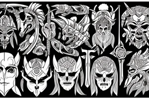 the witcher tattoo idea