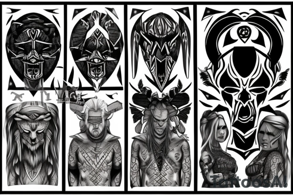 the witcher tattoo idea