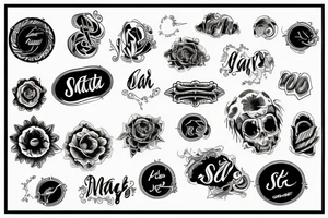 Sanand name tattoo idea