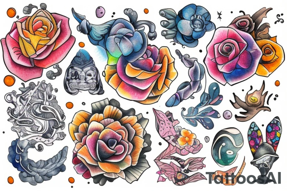 Right brain is bursting with wonder and art and expression. tattoo idea