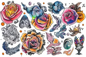 Right brain is bursting with wonder and art and expression. tattoo idea