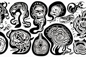Right brain is bursting with wonder and art and expression. tattoo idea
