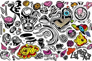 Right brain is bursting with wonder and art and expression. tattoo idea
