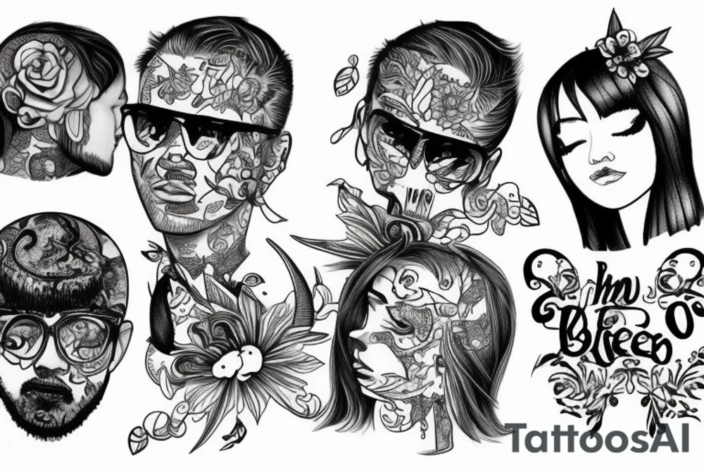 Tattoo on the brush tattoo idea