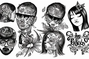 Tattoo on the brush tattoo idea
