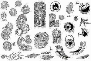 Pulses of light transporting a human being to an unknown dimension. tattoo idea