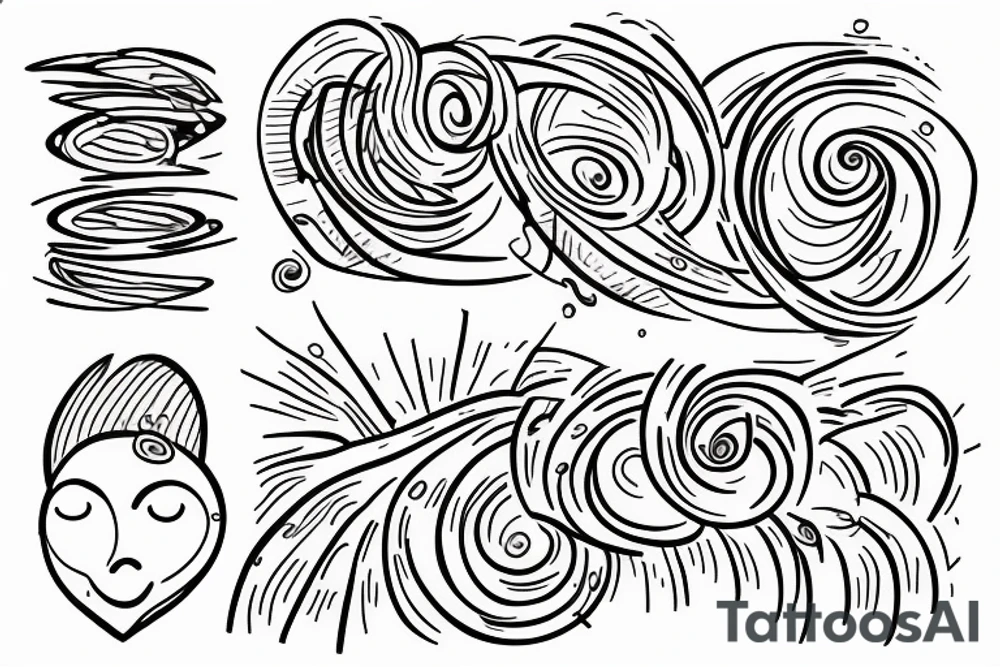 Pulses of light transporting a human being to an unknown dimension. tattoo idea