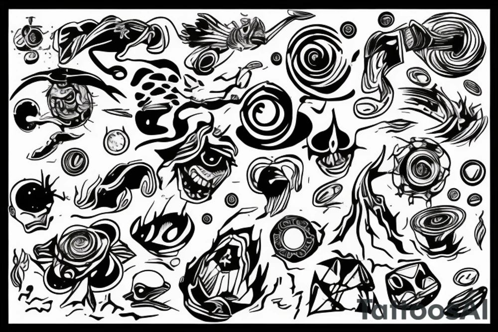 A human being being teleported to an unknown dimension. tattoo idea