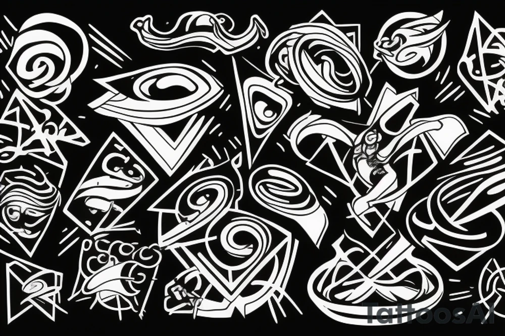 A human being being teleported to an unknown dimension. tattoo idea