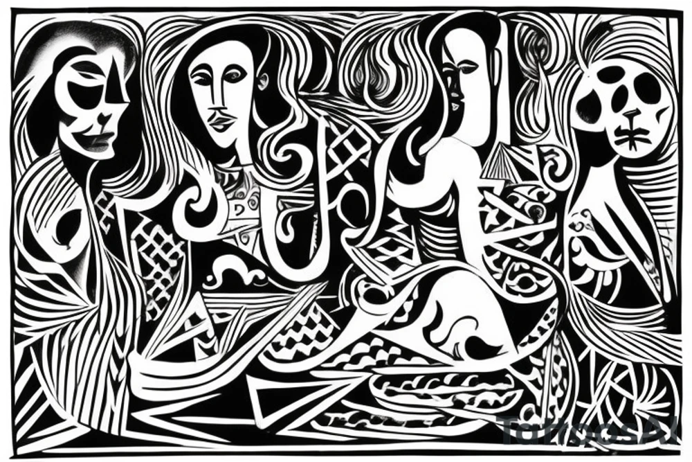 A human being being teleported to an unknown dimension. tattoo idea