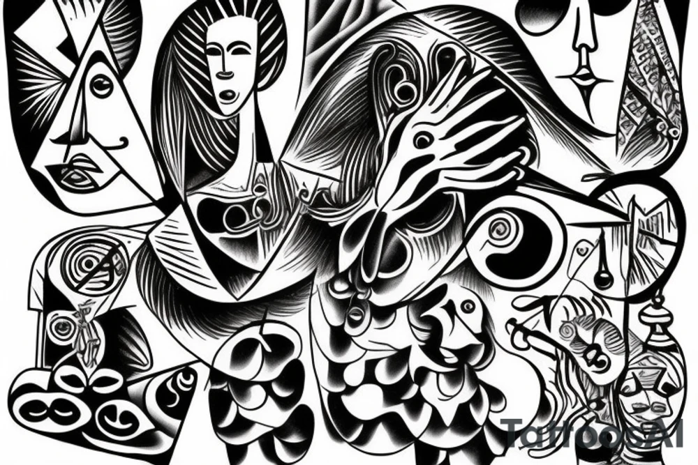 A human being being teleported to an unknown dimension. tattoo idea