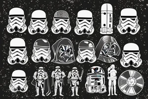 Star wars and f1 tattoo idea