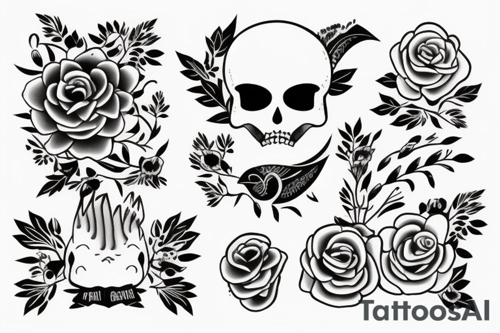 pair of two minimal tattoo that completes each other tattoo idea