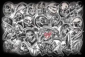 Crusader tattoo idea