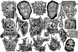 Crusader tattoo idea