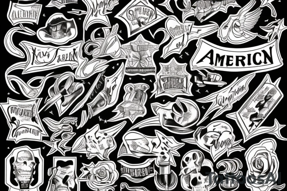 American traditional tattoo idea
