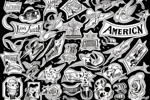 American traditional tattoo idea