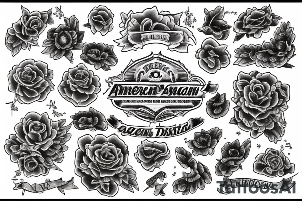 American traditional tattoo idea