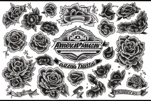 American traditional tattoo idea