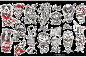 American traditional tattoo idea
