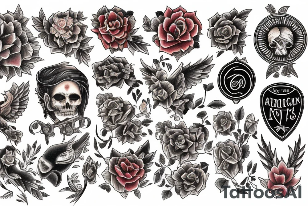 American traditional tattoo idea