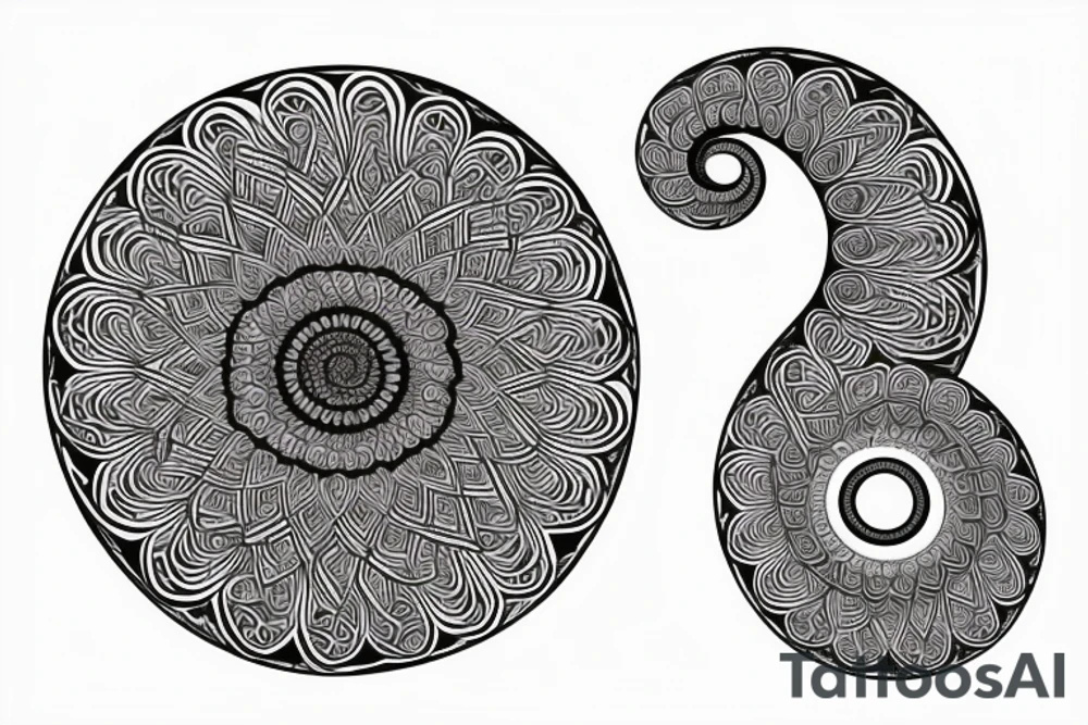 Spine long tattoo idea