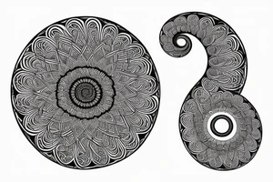 Spine long tattoo idea